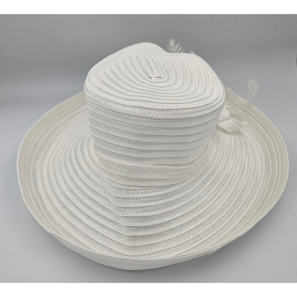 Fione Millinery Collection by August Accessories Off-White Sunhat SHAPING NEEDED
